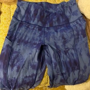 Lululemon Fast and Free Leggings 25 inch